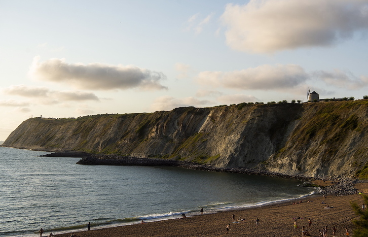 Imagen de archivo de la playa de Arrigunaga, en Getxo.