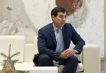 Anton Arriola, presidente de Kutxabank, en una imagen de archivo.