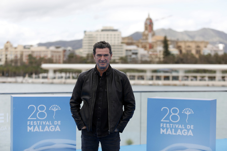 Julio Medem, en la presentación de ‘8’ en el Festival de Málaga.