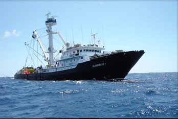 Imagen de archivo de un atunero.