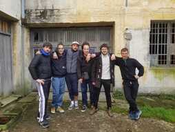 Gaur egun Xiberoots taldea osatzen duten musikariak.