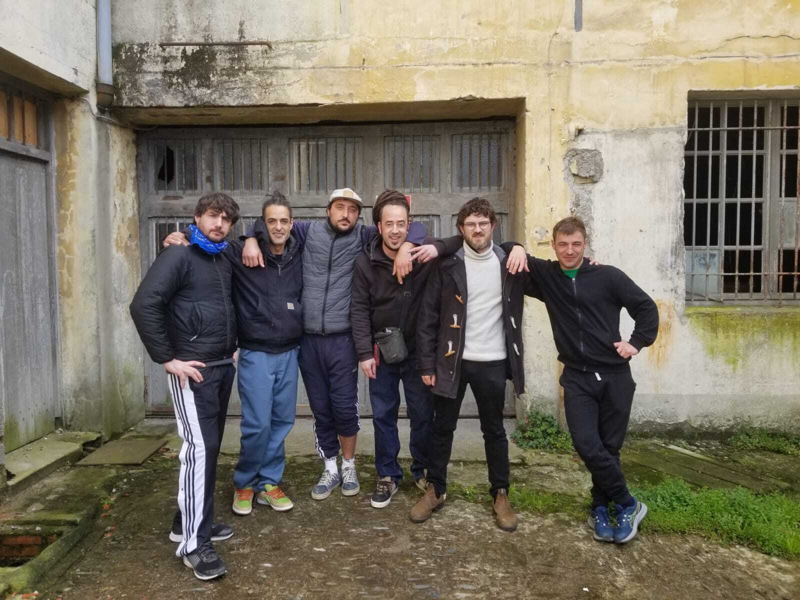 Gaur egun Xiberoots taldea osatzen duten musikariak.