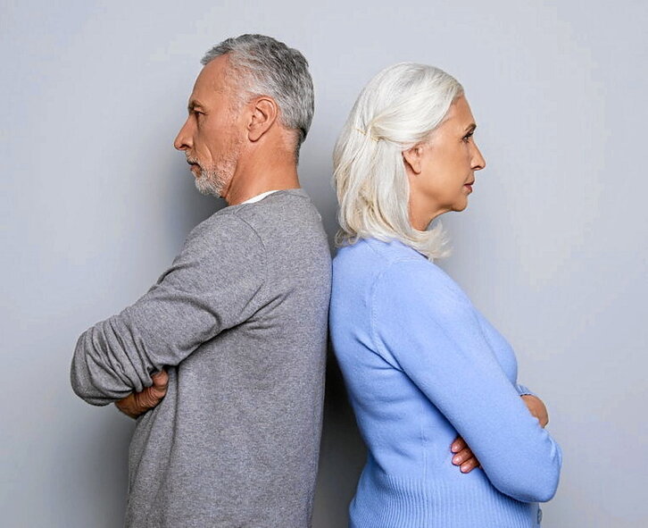 Asko hazi dira 50 urtetik gorakoen dibortzioak.