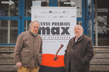 Ignacio Aranguren y Vicente Galbete. 