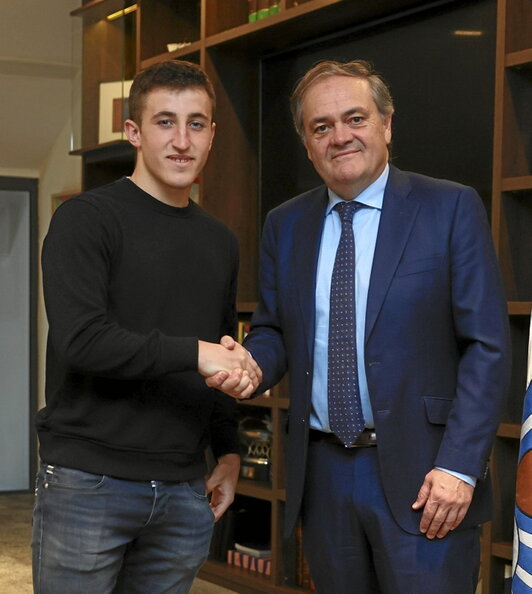 Arkaitz Mariezkurrena y Jokin Aperribay.