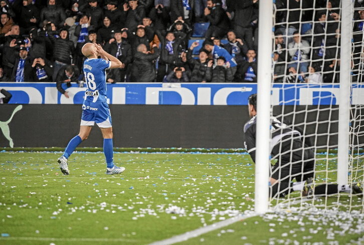Desesperación por una derrota albiazul a causa de sus propios errores