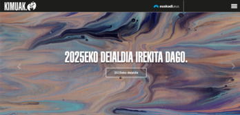 Kimuak programaren edizio berria, webgunean.