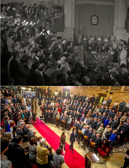 1981 y 2025, 44 años de distancia y dos situaciones muy distintas.