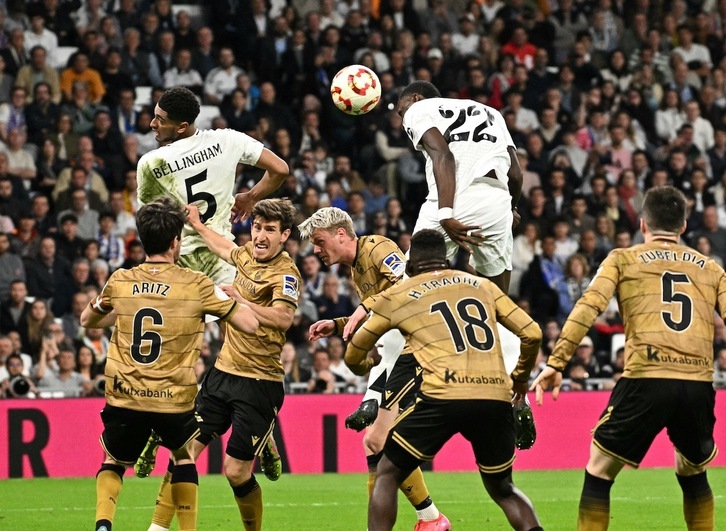 Rüdiger ha marcado de cabeza en la prórroga el 4-4 que daba el pase al Real Madrid.