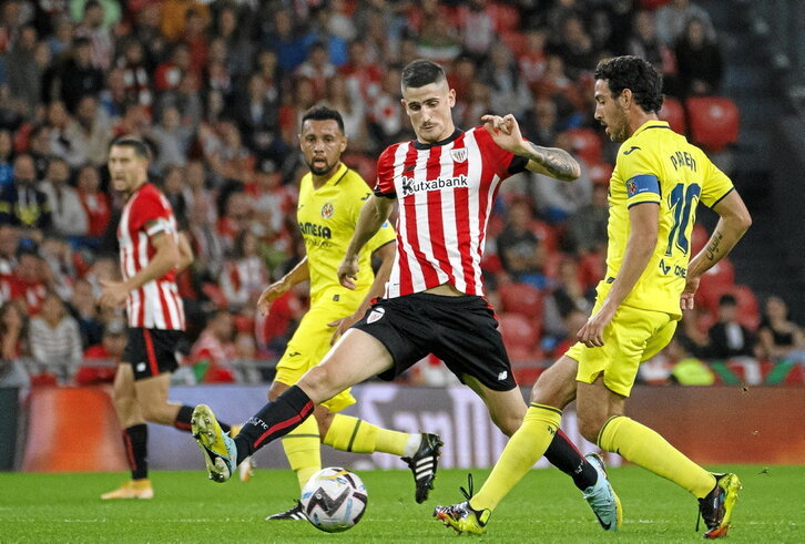 Sancet puede reaparecer contra el Villarreal, al que el Athletic ya ganó en la primera vuelta.