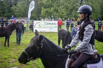 Zaldialdiaren lehen edizioa, irudian.