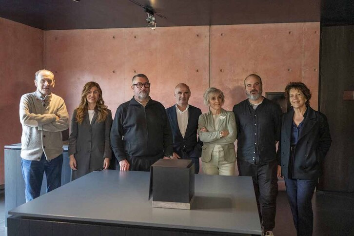 Proiekturaren sustatzaileak, Oteiza Museoan.