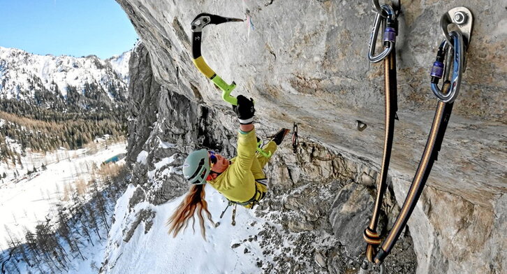 Katie McKinstry izan da “Parallel World” eskalatu duen lehenengo neska.