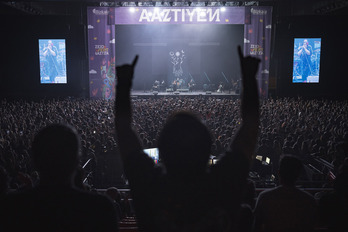 Jende andana pilatu da BEC-eko eszenatoki nagusian.