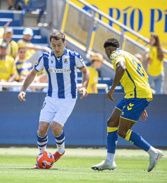Mikel Oyarzabal abrió el marcador nada más comenzar el partido.