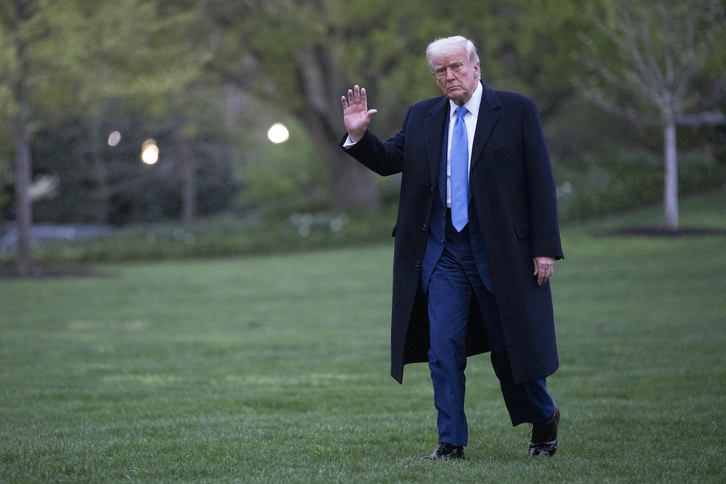 Trump ha dicho que «algún día se entenderá esta hermosa noticia».