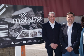 Este lunes han visitado el pabellón donde se instalará la empresa Metal 78.