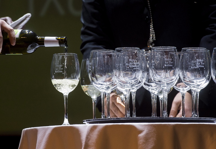 Bizkaiko txakolina.
