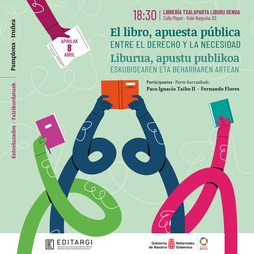 Cartel de la conferencia. 