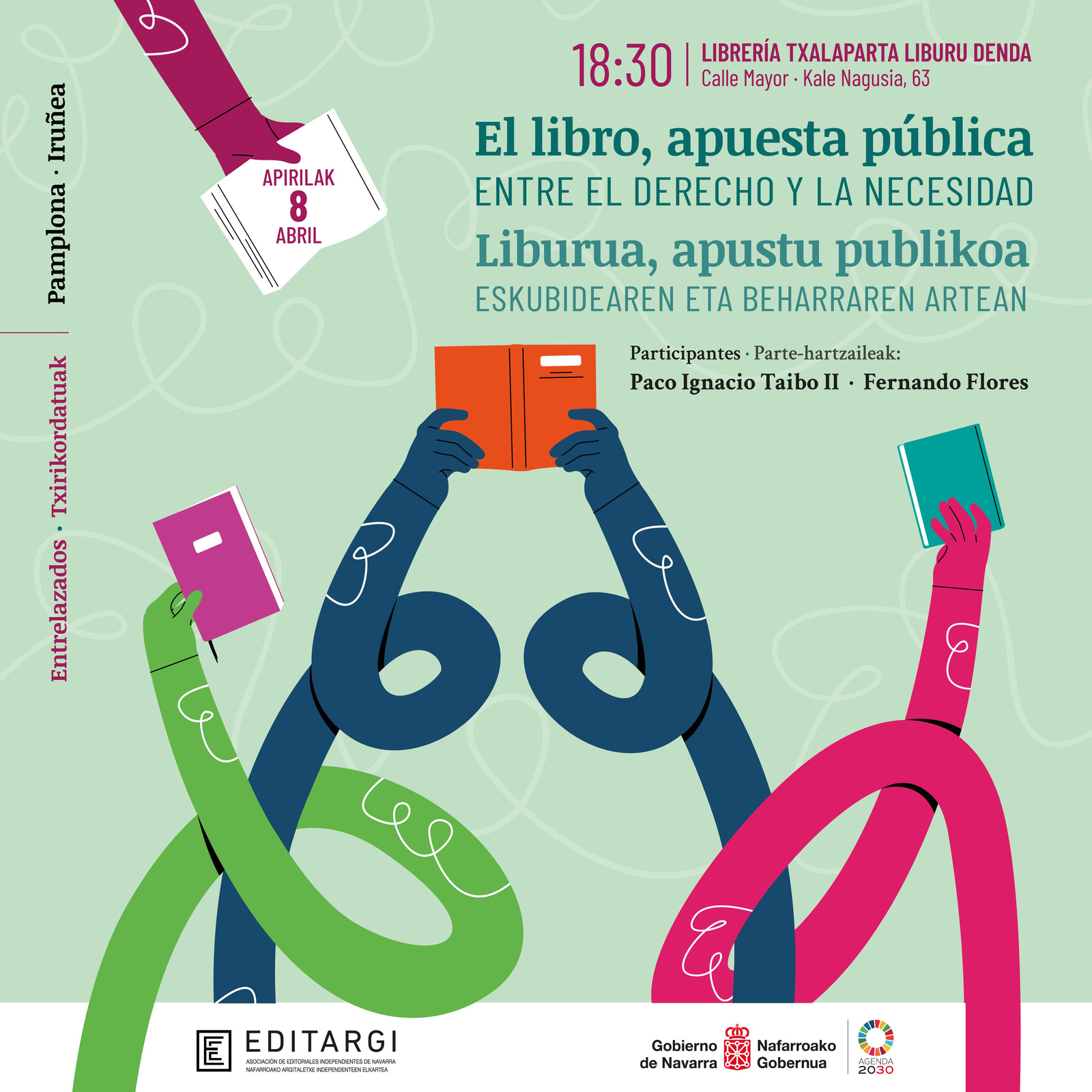 Cartel de la conferencia. 