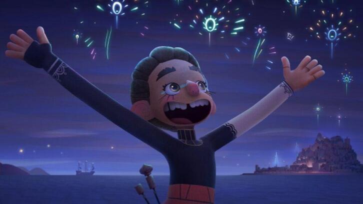 Fotograma de la cinta de animación ‘La luz de Aisha’.