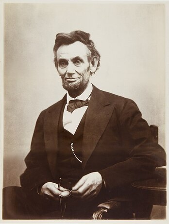 Abraham Lincoln, AEBtako presidente izan zen.
