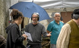 Patxi Bisquert, zuzendari lanetan.