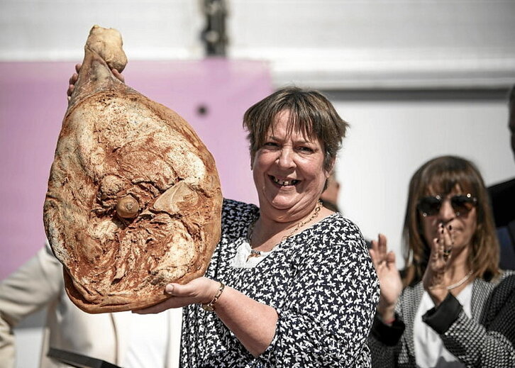 Amelie Etxeparek lortu zuen urdaiazpiko onenaren saria.