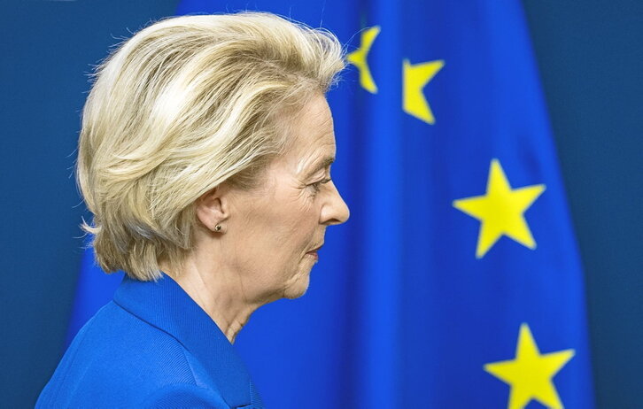 La presidenta de la Comisión Europea, Ursula von der Leyen, en una imagen de archivo.