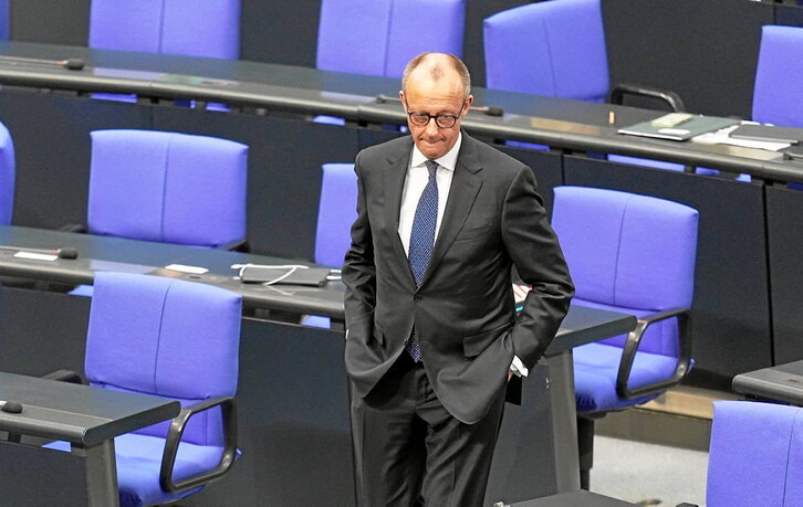 El líder de la CDU, Friedrich Merz.