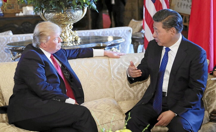 El presidente de EEUU y el de China, Donald Trump y Xi Jinping, en una imagen de archivo.