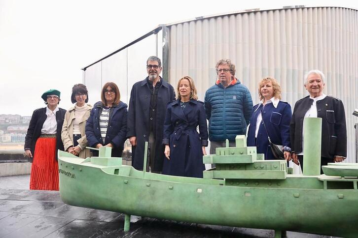 Gipuzkoa Bouaren erreplikaren inaugurazioa.