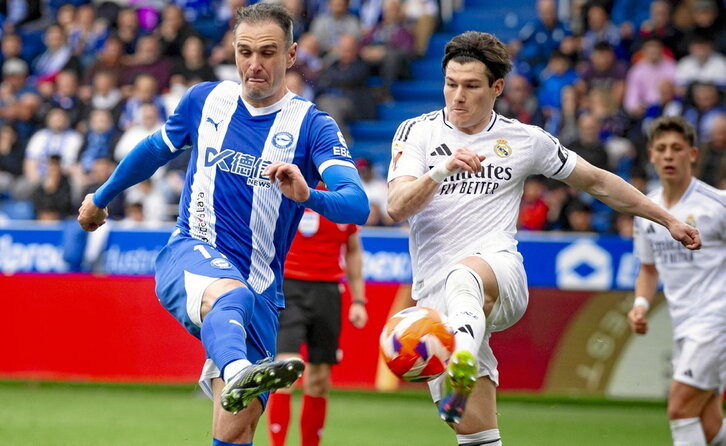 Incansable como siempre, Kike García no tuvo la puntería de otras tardes.