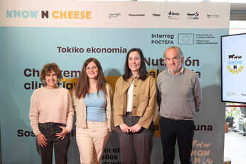 Poctefa Know N Cheesek kontsumo-ohiturei buruz egindako diagnostikoaren aurkezpena.