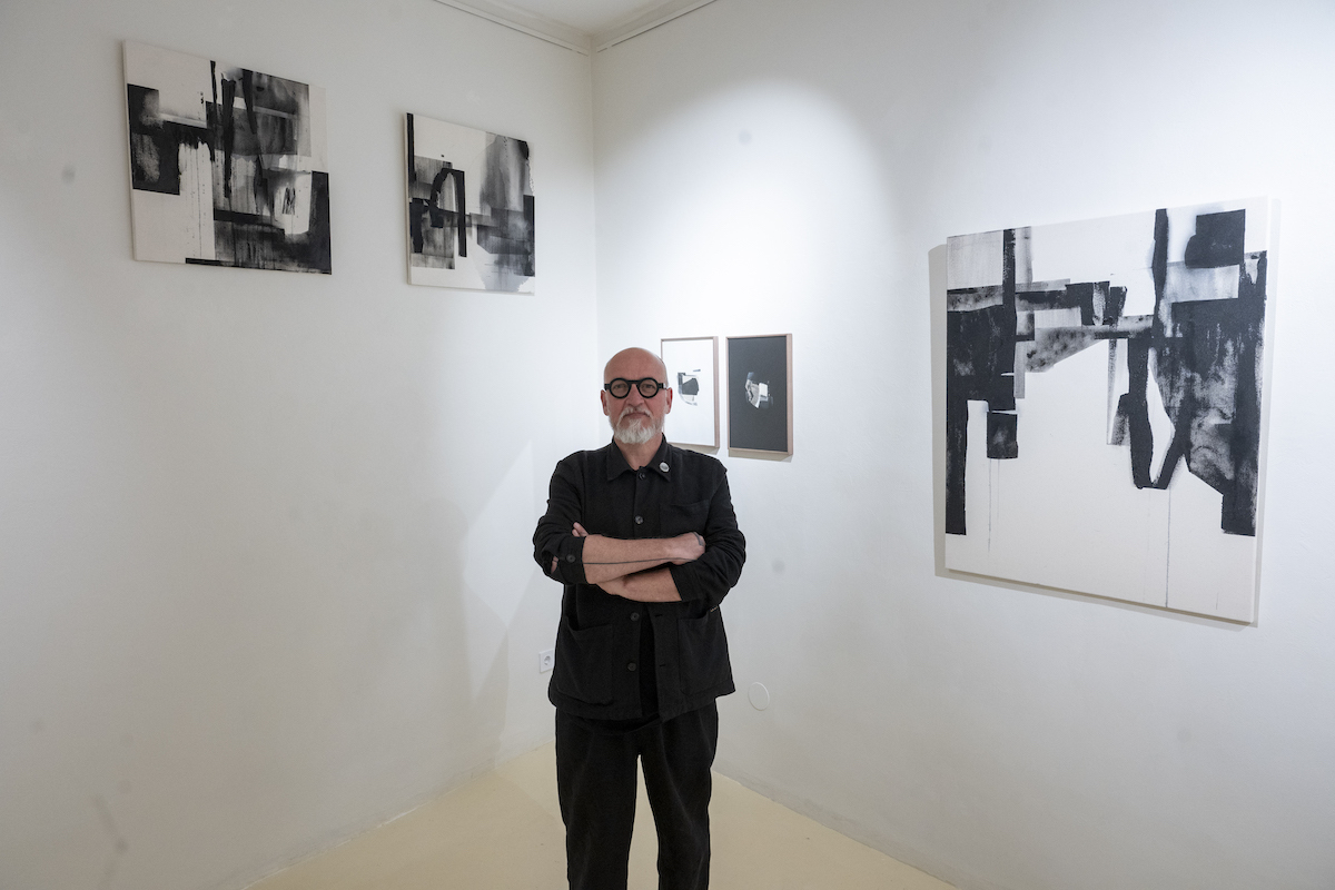 Beñat Olaberria, Ekain galerian ireki duen erakusketan.