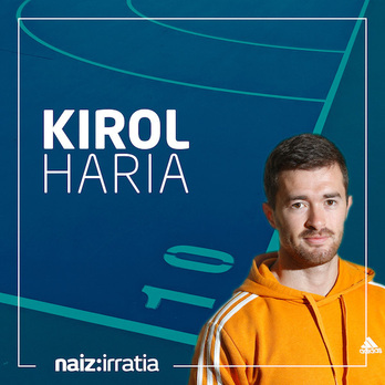 Ion Garate kazetariak aurkezten du Kirol Haria