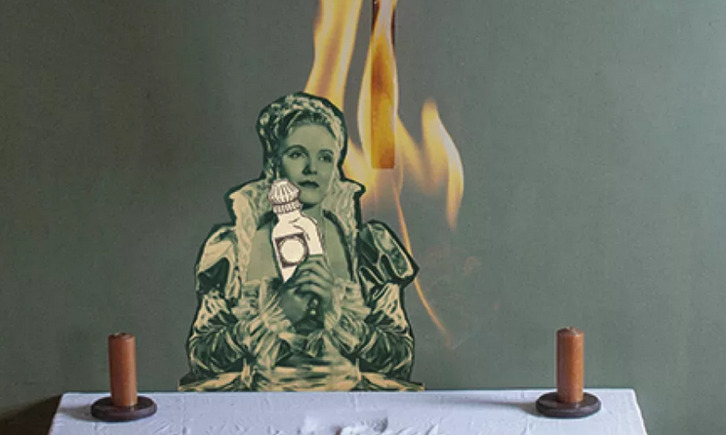 Cartel de la versión teatral de la novela. 