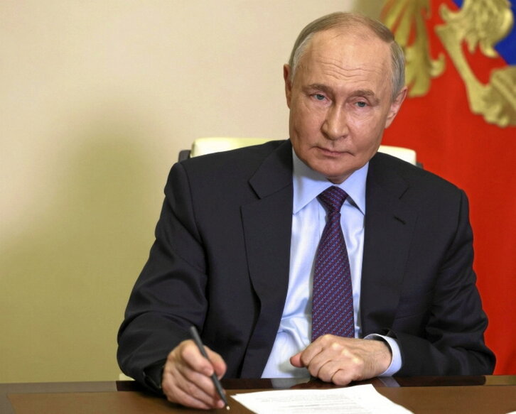 El presidente ruso, Vladimir Putin.
