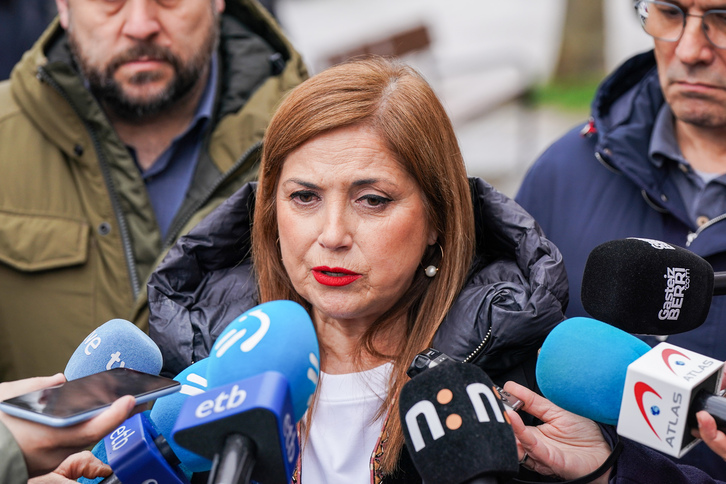 La consejerera de Justicia y Derechos Humanos, María Jesús San José.