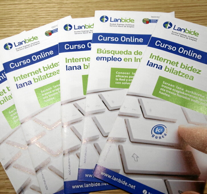 En Lanbide hay registradas 90.100 personas desempleadas.