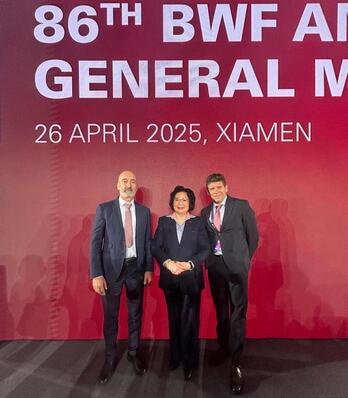 El donostiarra Andoni Azurmendi, tras el momento de su elección.