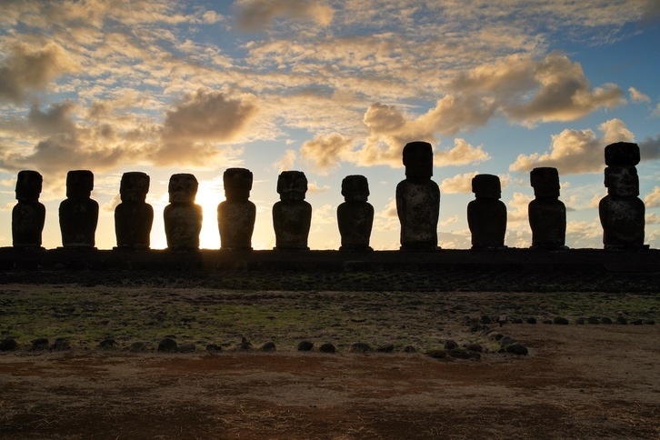 Rapa Nui uhartea.