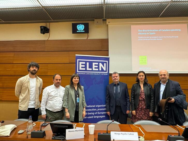 Euskalgintzaren Kontseilua Genevan izan da kataluniarrekin eta galiziarrekin batera hizkuntz eskubideak babesten.