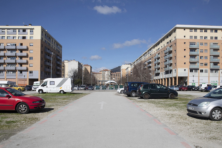 El paseo Anelier será completado interviniendo en el espacio actualmente ocupado por el aparcamiento provisional.