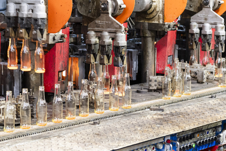 Factoría de Vidrala en Laudio.