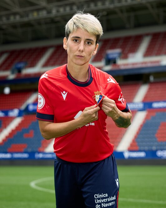 osune Urdaniz, capitana de Osasuna, se retira tras siete temporadas en la escuadra rojilla. 