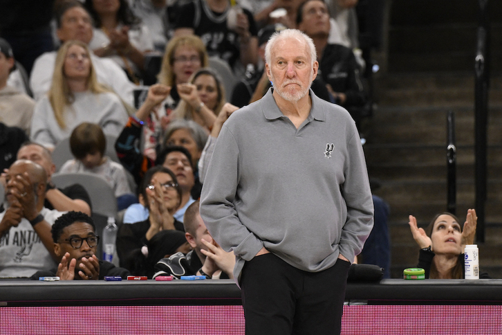 Gregg Popovich se jubila de los banquillos, aunque no de los Spurs.