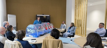 Imagen de la burbuja de aislamiento.