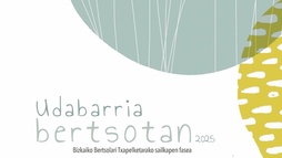 Aurtengo Udabarria Bertsotan sailkapen fasearen kartela.
