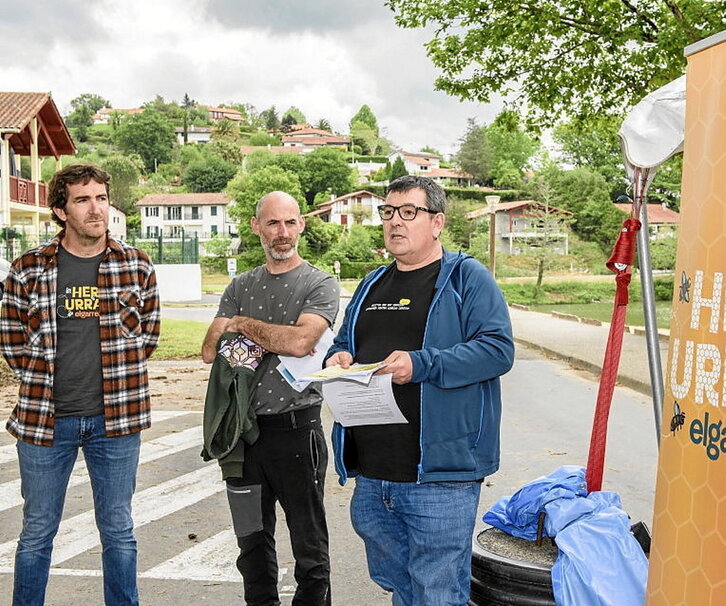 Tokiko gunea aurkeztu zuten atzo Senpereko lakuan.